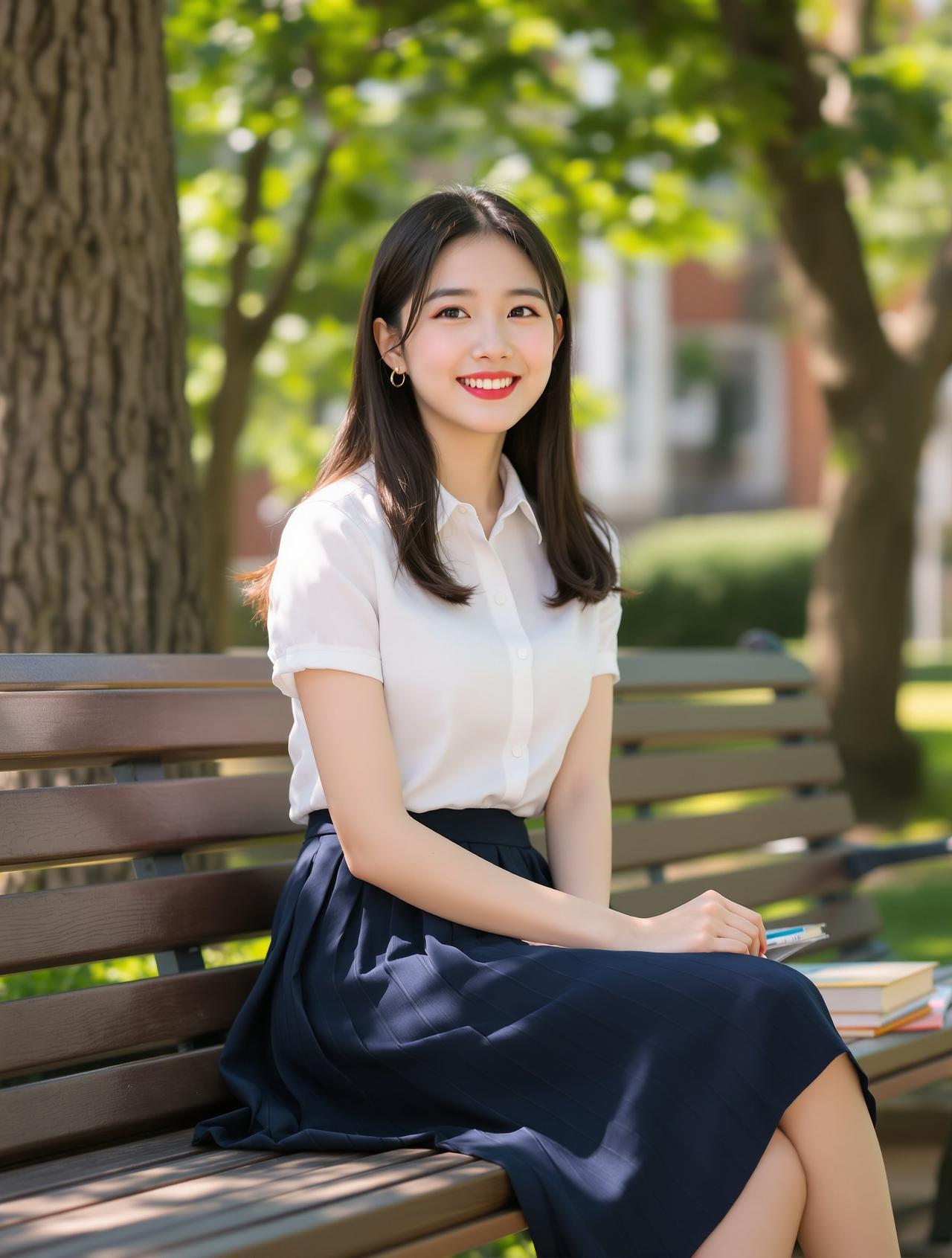 校园清新学妹